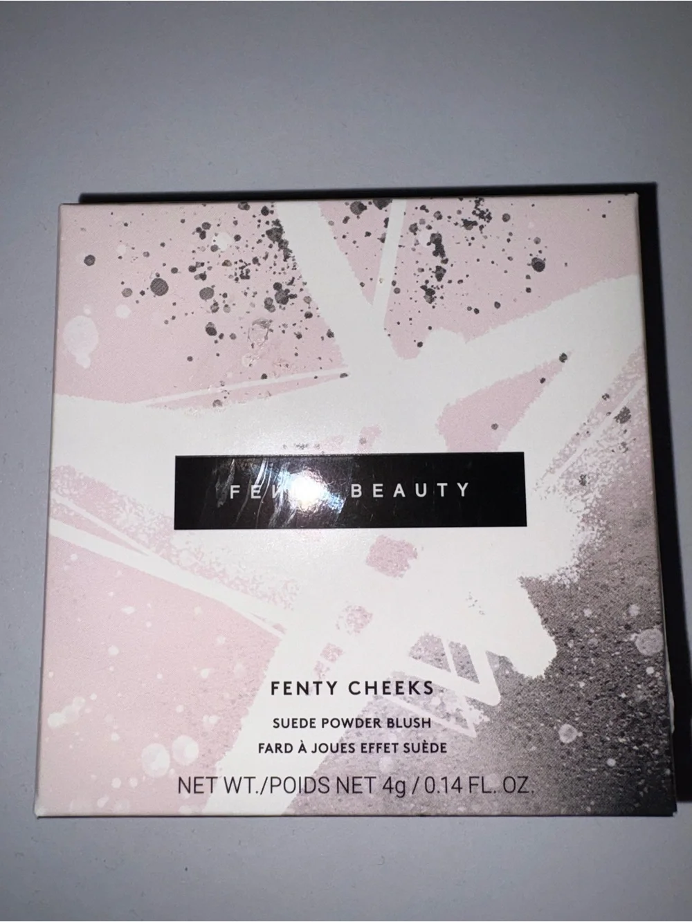 Fenty Beauty Blush Compact — Soft Pink & White Packaging